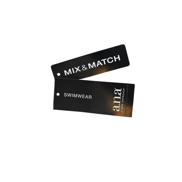 Ana Mix & Match Floral Print Halter Swim Top X Large - Picture 4 of 7